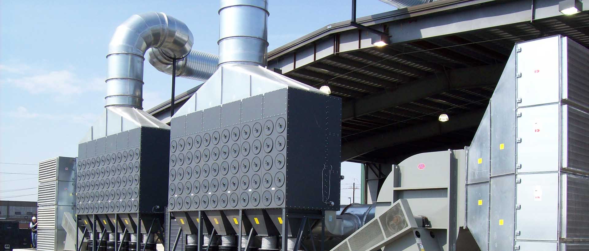 dust collector outdoors