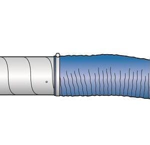 10374376 - Hard duct kit 8" for 14' Extension Arm