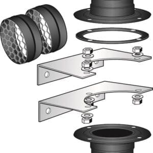 14343089 - Nederman Wall Bracket for Silencer