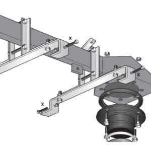 20374358 - Bracket kit for mounting Series
