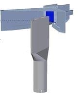 20815764 - Nederman Stack adaptor 6" for