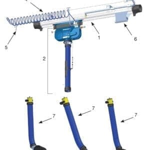 20867361 - Nozzle Kit, Pneu, diam.160-4" L