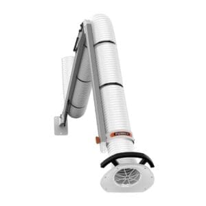 PR 2000-100-W Extractor Arm with White PVC Hose