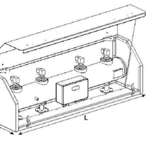 5501317 - Nederman Insulation Box MCP Tank 2 Valves